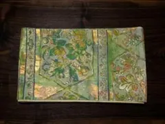 出帛紗 龍村製 織留鶏頭文銀モール帛紗 徳川家名物裂写し - メルカリ