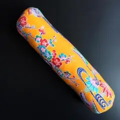 首用枕円柱形★びんがた黄色