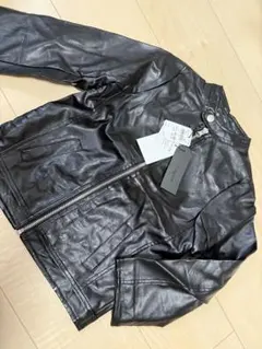 レザー ブルゾン