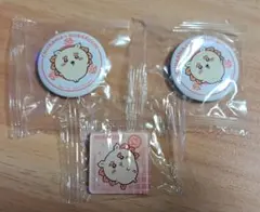 ちいかわ くら寿司 シーサー 缶バッジ マグネット