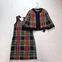 新品 ロイスクレヨン セットアップ M ジャケット ワンピース ツイード