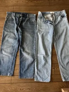 GAP DENIM ストレートジーンズ 27 ミラウォーエン2本セットのサムネイル