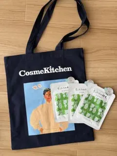 新品未使用 CosmeKitchen 青パパイヤ酵素 シートマスク トートバッグのサムネイル