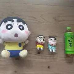 クレヨンしんちゃん ぬいぐるみとスマホ ホルダー2個セット