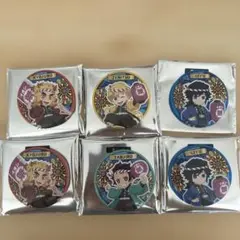 新品 イオン 鬼滅の刃 缶バッジ 6個セット