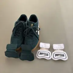 PUMA PALERMO スニーカー ダークグリーン