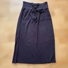 w closet リブタイトスカート