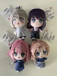 上伊那ぼたん 酔へる姿は百合の花 ふぁぶぬい マスコット 4個セット