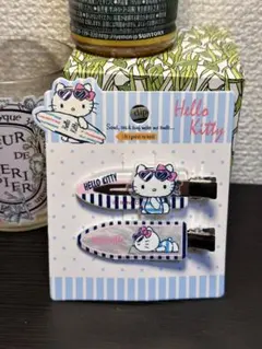 m*n様 新品♡海外限定 日焼けキティブロックメモサーフィン 日焼けハローキティ ダイカットミニステッカー サーフィン 夏 海