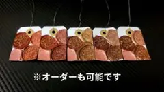 선물 태그 땡큐 씰링 스탬프, 5개 세트