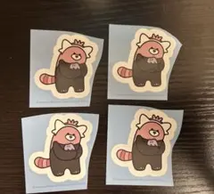 キテルグマ　メタモン　大判シール 逃 ピカチュウたちのサムネイル