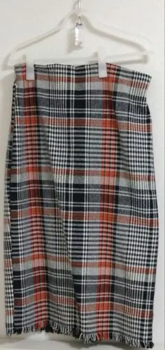 Re-J & SUPURE　チェック　スカート　3Lサイズ