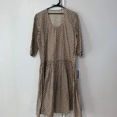 【BEAMS HEART】七分袖ワンピース