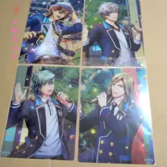 うたプリ　カルナイ　下敷き　シャニライ4枚〇新品・未使用