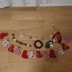 【 Xmas 】 クリスマスオーナメント＆スノードーム   壁飾り