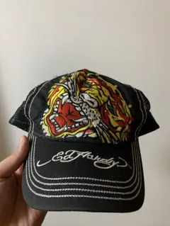 u*様 Ed Hardy トラ刺繍キャップ