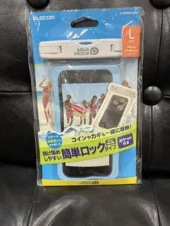 ELECOM 防水ケース Lサイズ P-WPSK02WH
