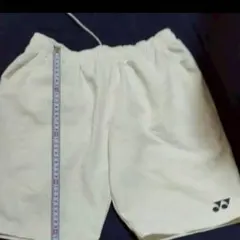 YONEX ホワイト バドミントンパンツ