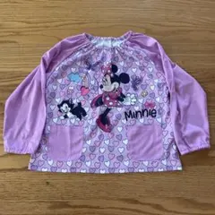 ミニーマウス 幼稚園用スモック 100 エプロン
