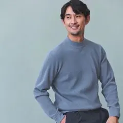JUST fit デイリーアゼモックネックニットのサムネイル