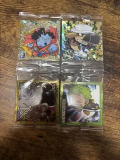 ワンピース ウエハースシール4枚セット
