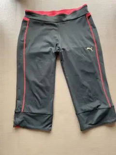 PUMA レディースストレッチハーフパンツ 黒　S