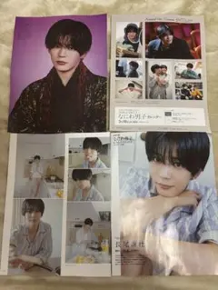 長尾謙杜　なにわ男子　カレンダーへの道　anan an.an 増刊号