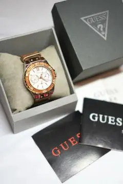 【箱・説明書付】GUESS ゲス 腕時計 ライムライト ゴールドのサムネイル