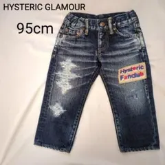 HYSTERIC GLAMOUR　ヒステリックグラマー　キッズ　デニム　ダメージのサムネイル
