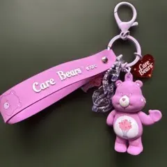 未使用　Care Bears キーホルダー ピンク
