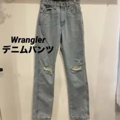 最終値下げ✨used Wrangler デニムパンツ ラングラーダメージジーンズ