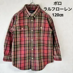 Polo by Ralph Lauren チェック長袖シャツ 120㎝