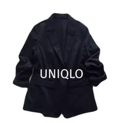 ユニクロ UVカット ジャージージャケット テーラージャケット スーツ　きれいめ