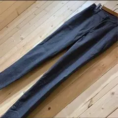 AE2380 Lee ストレートストレッチパンツ ブラックチェック柄 メンズのサムネイル
