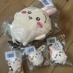 ちいかわ　うさぎだらけくじ4点セット　C賞 E賞