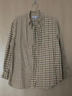 ユニクロ × JW ANDERSON チェック柄フランネル長袖シャツ M