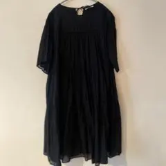 チュニック　黒