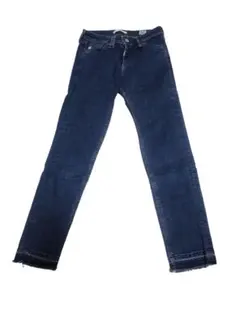 SOMETHING　カットオフデニム　ジーンズ　アンクル丈