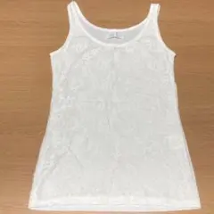 CECIL Mc BEE★花柄レース★タンクトップ★ホワイト★Mサイズ
