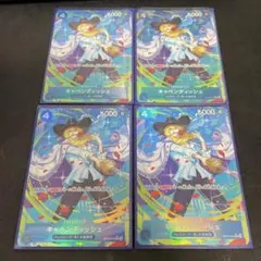 ワンピース カードゲーム キャベンディッシュ パラレル4枚セット