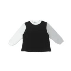 petitmain プティマイン トレーナー 配色裏起毛トレーナー 100cm