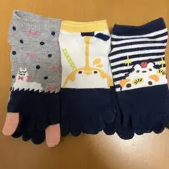 5本指ソックス　3足