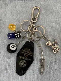 Stüssy メタルロゴ キーホルダー STUSSY ステューシー キーホルダー Metal Dice ( stussy