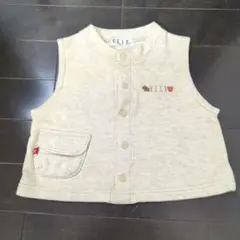 ELLE ベビーベスト 90 アイボリー