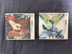 Nintendo 3DS　ソフト　 ポケットモンスターX・Y 2本セット