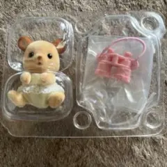 新品未開封◆シルバニアファミリー赤ちゃんキャンプシリーズシカの赤ちゃん6番