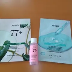 ANUA 桃77％ ナイアシンエッセンストナー 40ml　anua桃　マスク2枚