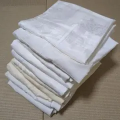 ち*う様 3675 白長襦袢まとめ売り10着！リメイク•お稽古用など☆