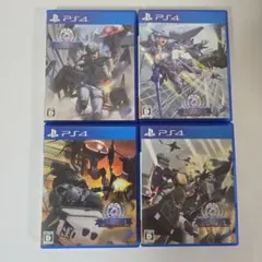 【PS4】地球防衛軍4.1 ジャケット違い4種コンプリートセット