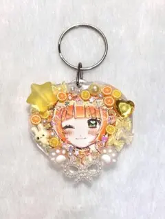 ハンドメイドイラストアクキー